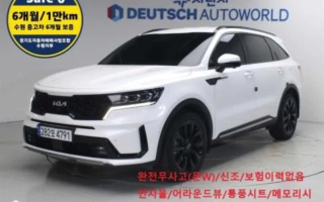 쏘렌토 4세대(MQ4) 가솔린 2.5T 2WD 그래비티 기아 2023/04 112,983km
